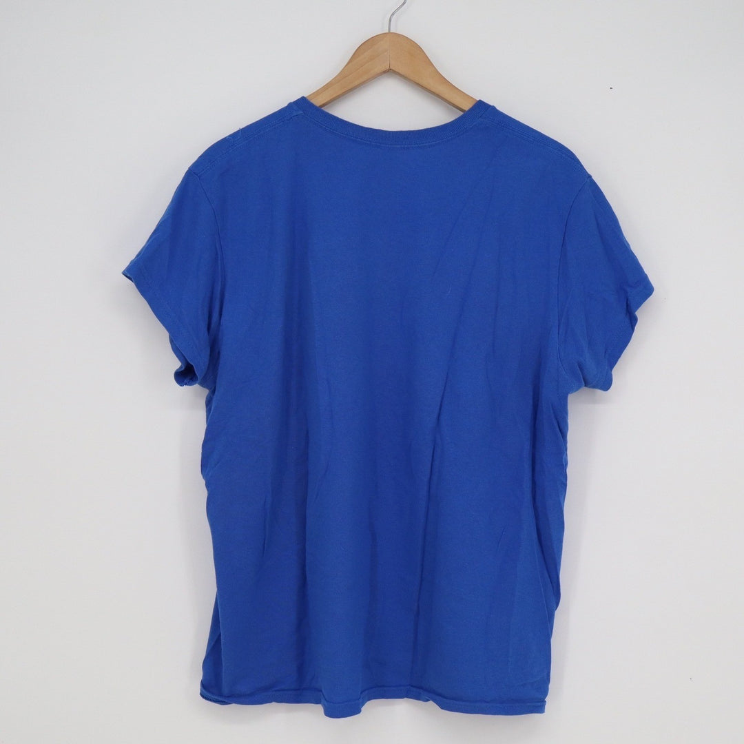 Duke University Blue Devils T-Shirt Royal Blue Gildan Graphic Tee Mens Large L