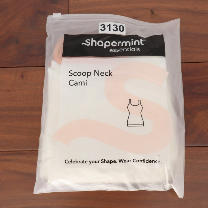Shapermint Essentials All Day Every Day Scoop Neck Cami 3XL White Shapewear