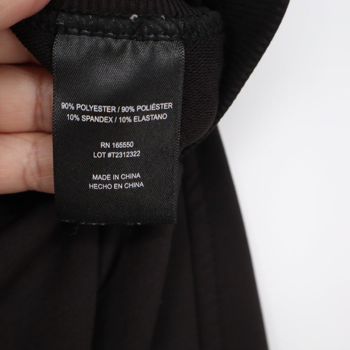 32 Degrees Heat Mens Black Tech Fleece Jogger Pants Size L Drawstring Activewear