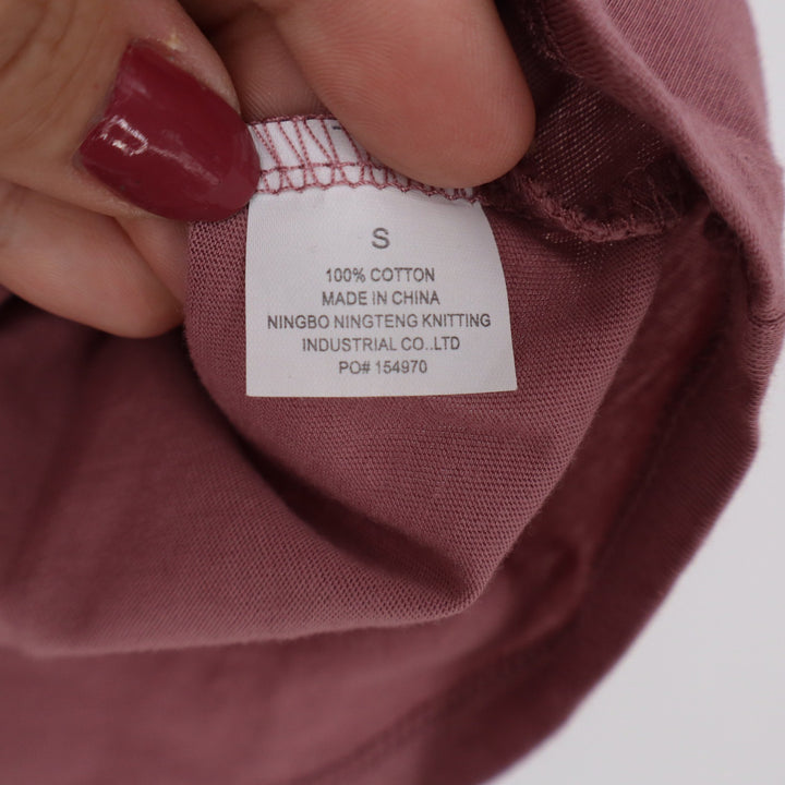 Columbia T-Shirt Womens S Keep Growing Graphic Mauve Floral Cotton Excellent