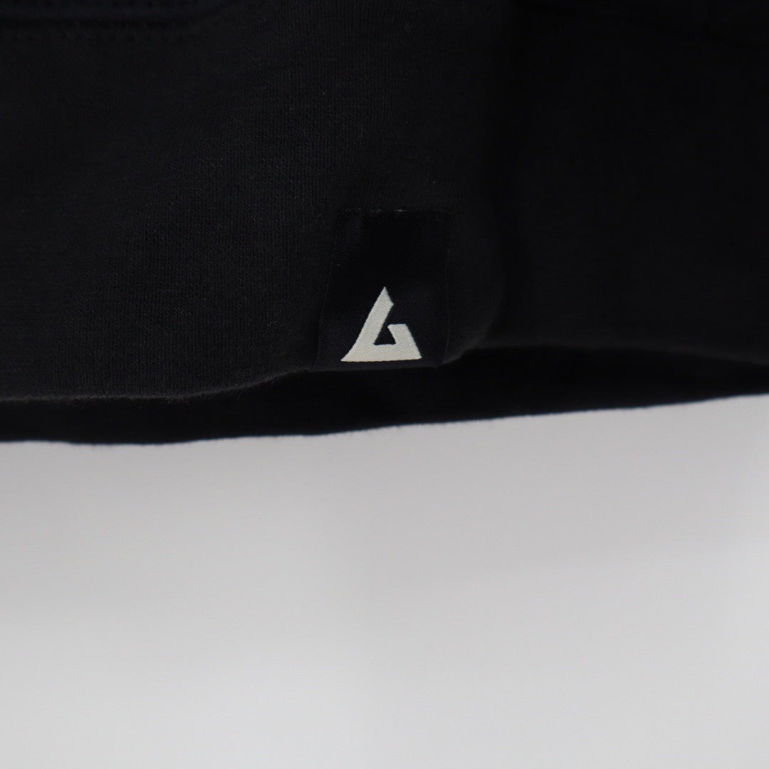 American Giant Black Full Zip Hoodie Sweatshirt Made in USA Size L