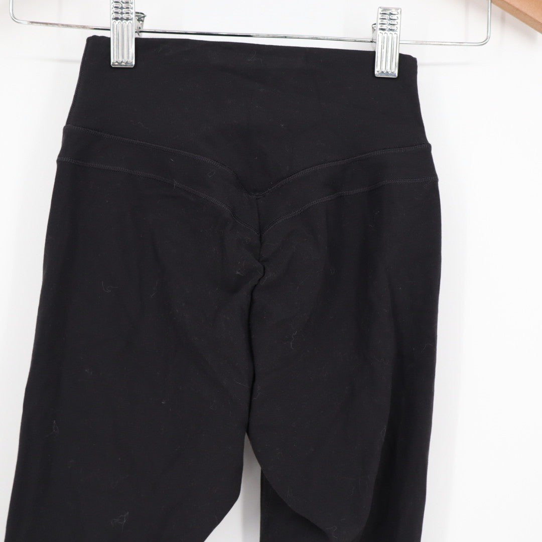 Gymshark Black High Waisted V Waist Leggings XS