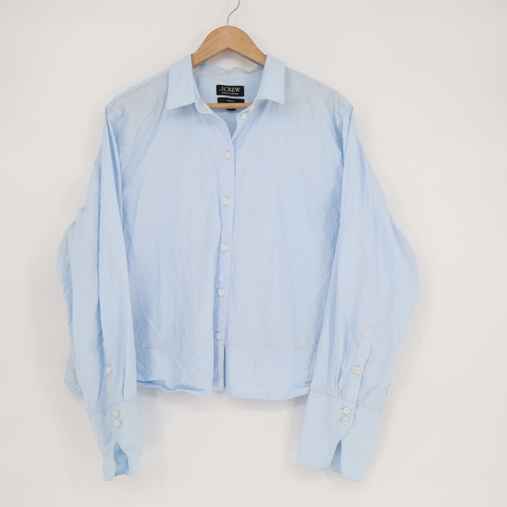 J.Crew Garcon Organic Cotton Button Down Shirt Light Blue Size 16