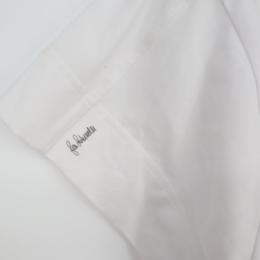 Easton Jen Schroeder JS WMS Crop Tee White Athletic Short Sleeve Shirt S