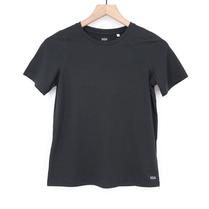 DSG Boys Movement Tee Pure Black Short Sleeve Athletic Shirt Size M 10-12 NWT