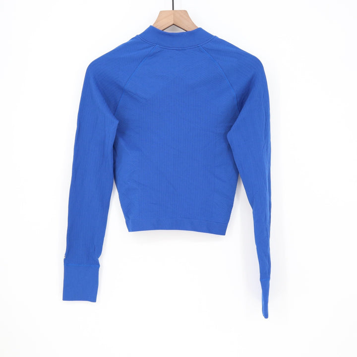 DSG Momentum Seamless 1/4 Zip Pullover Womens S Team Royal Blue