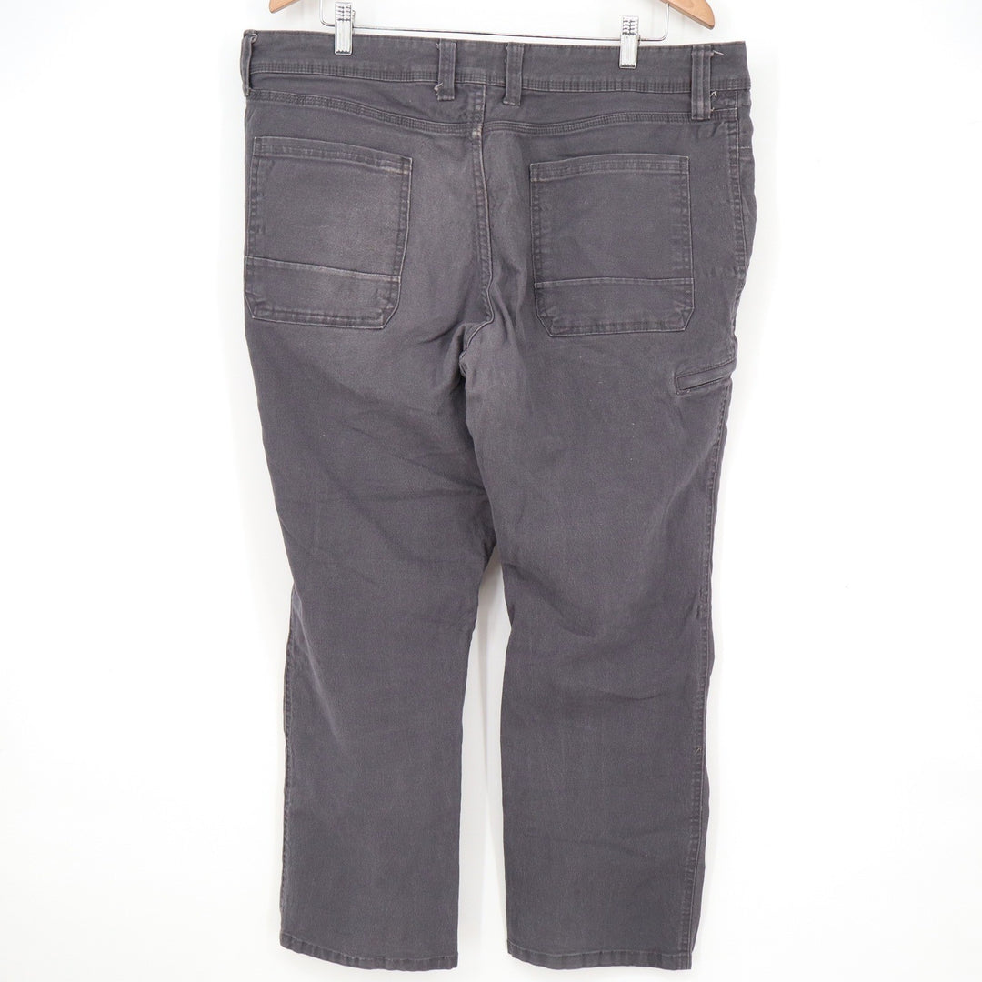 Weatherproof Vintage Mens Relaxed Fit Utility Pants Charcoal Gray 36x29