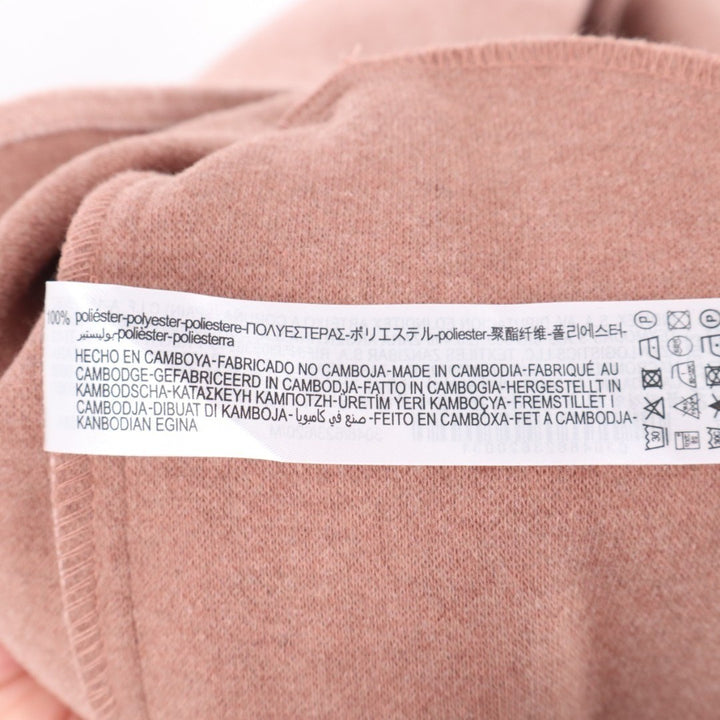 Zara Soft Over Shirt Shacket Womens M Pink Snap Button High Low Spread Collar