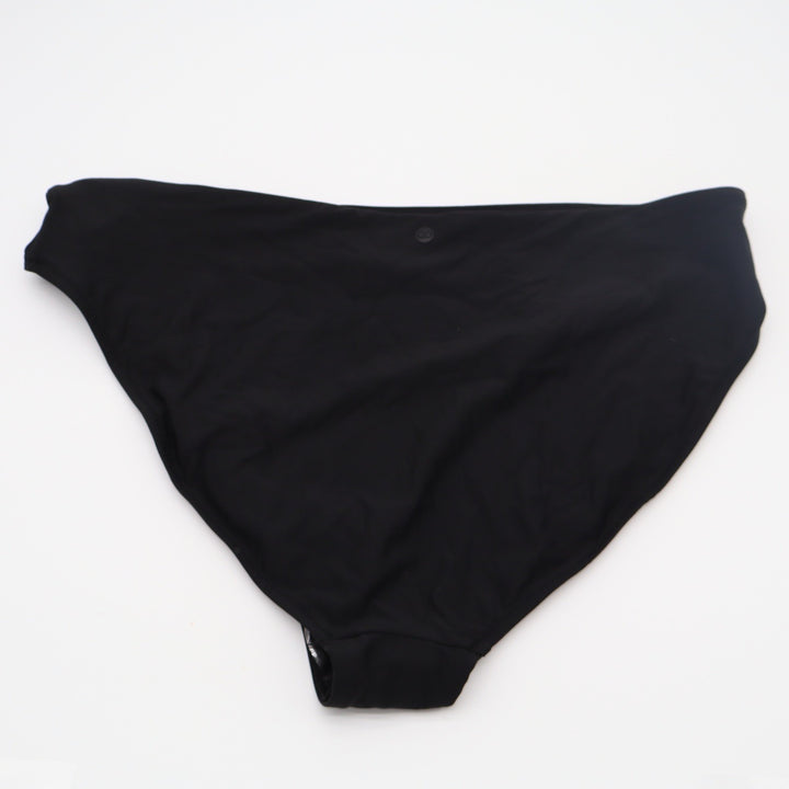 Calia Womens XL Black Solid Bikini Swim Bottom Recycled Nylon Lycra