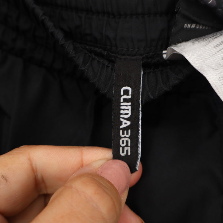 Adidas Mens Clima365 Track Pants Black 3-Stripe Windbreaker 3XL