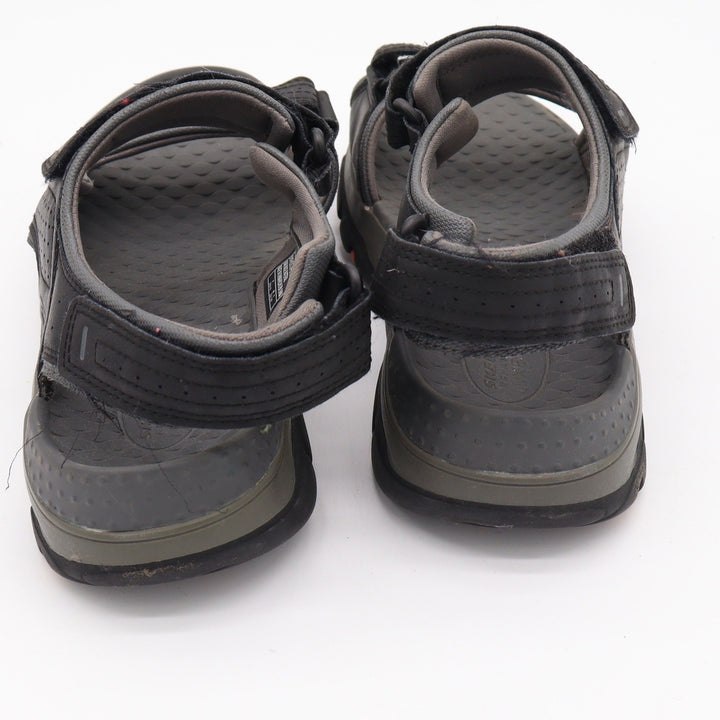 Skechers Relaxed Fit Luxe Foam Mens Black Sporty Sandals Size 8