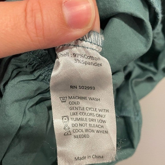 Peter Som X RTR Green Puff Sleeve Dress Size 4