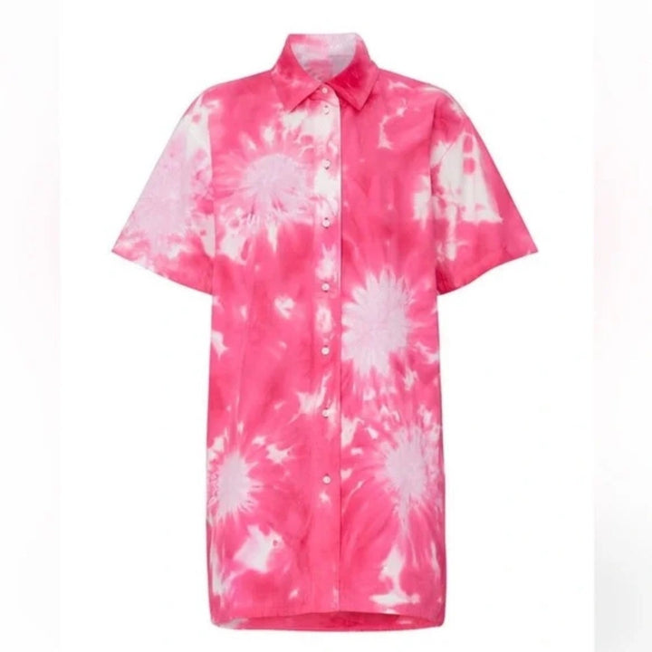 MSGM Denim Camica Shirtdress Size 12