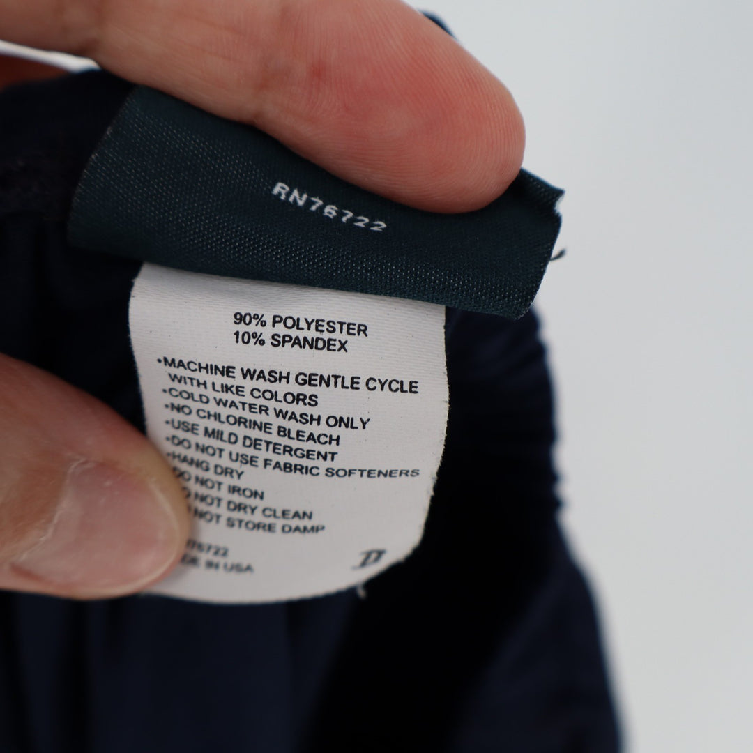 Boathouse Sports Ankle Pants Womens Large Navy Stretch Elastic Waist Skinny Leg