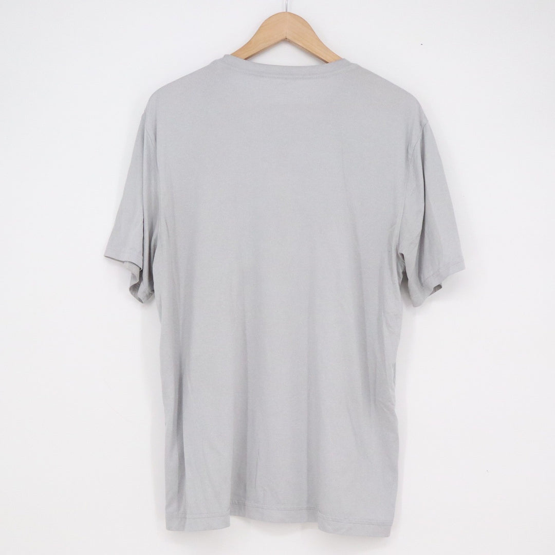 Old Navy Active Cloudmotion Mens Large Light Gray Go Dry Cool T-Shirt