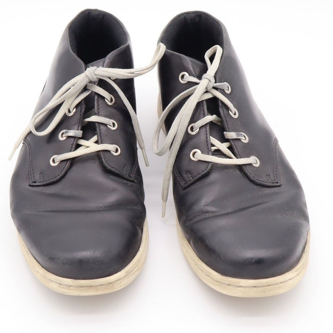 Timberland Sneakers Mens 10W Black Leather Chukka Mid Top Good