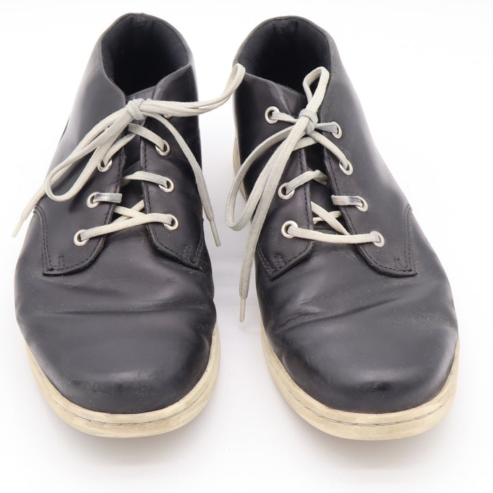 Timberland Sneakers Mens 10W Black Leather Chukka Mid Top Good