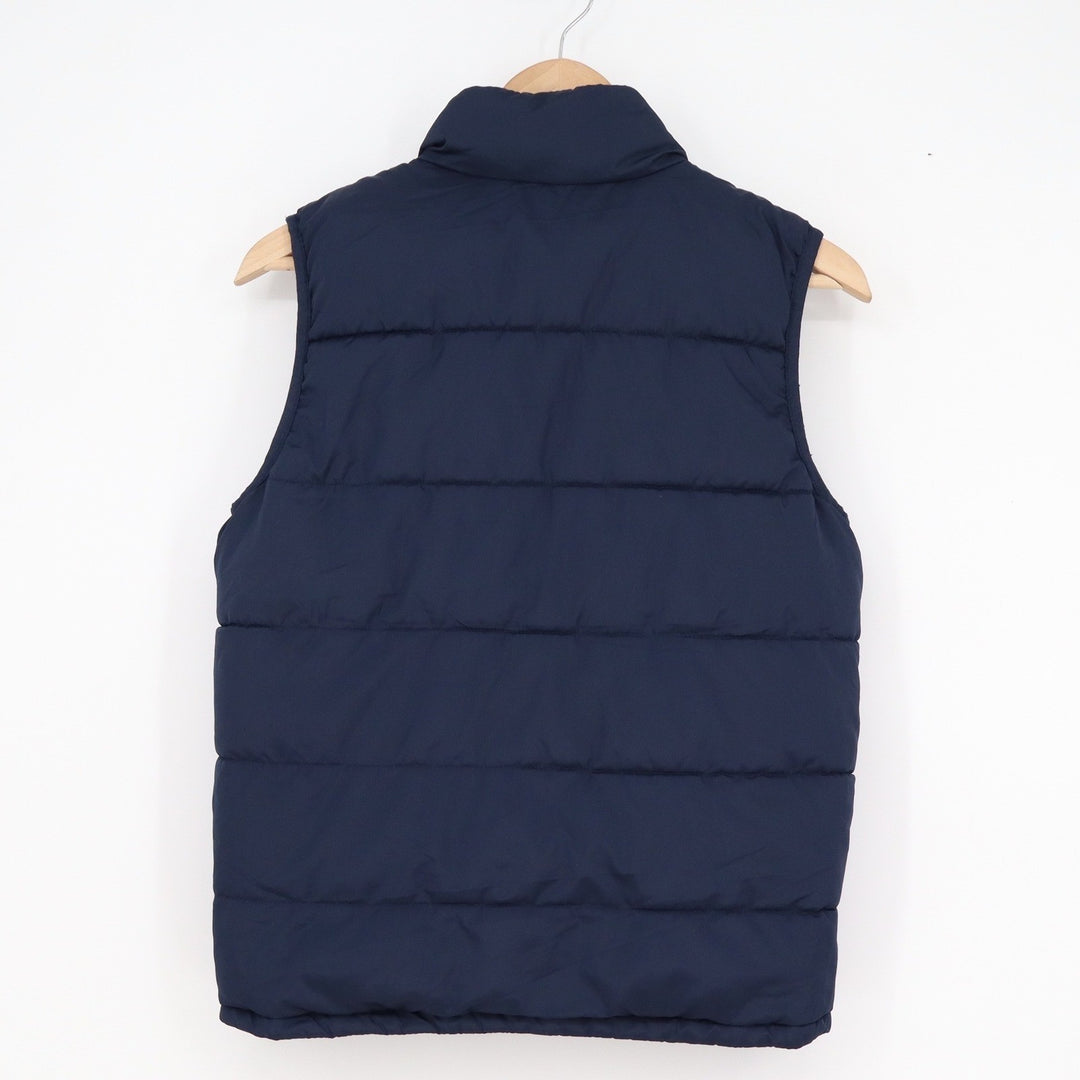 Gap Kids ColdControl Puffer Vest Navy Blue Full Zip Water Resistant Boys Large