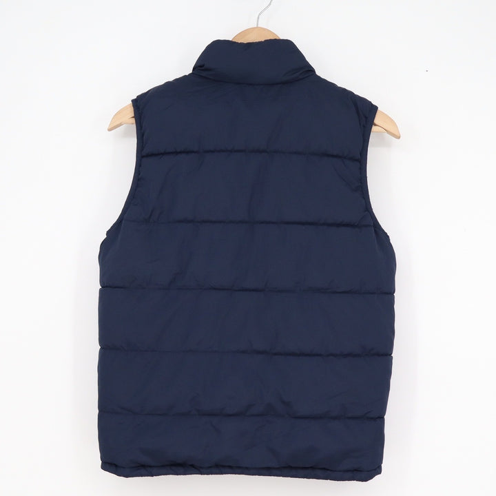 Gap Kids ColdControl Puffer Vest Navy Blue Full Zip Water Resistant Boys Large