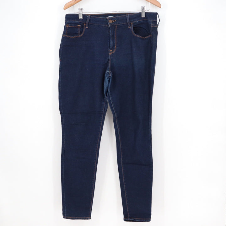 Old Navy Rockstar Super Skinny Jeans Womens 12 Dark Wash Indigo Denim