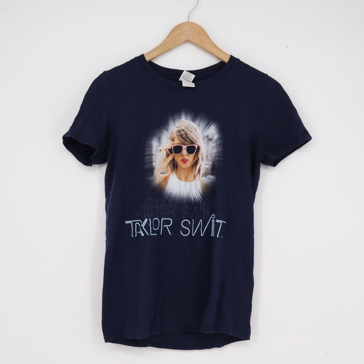 Taylor Swift 1989 World Tour T-Shirt Navy Blue Small Concert Merch Gildan