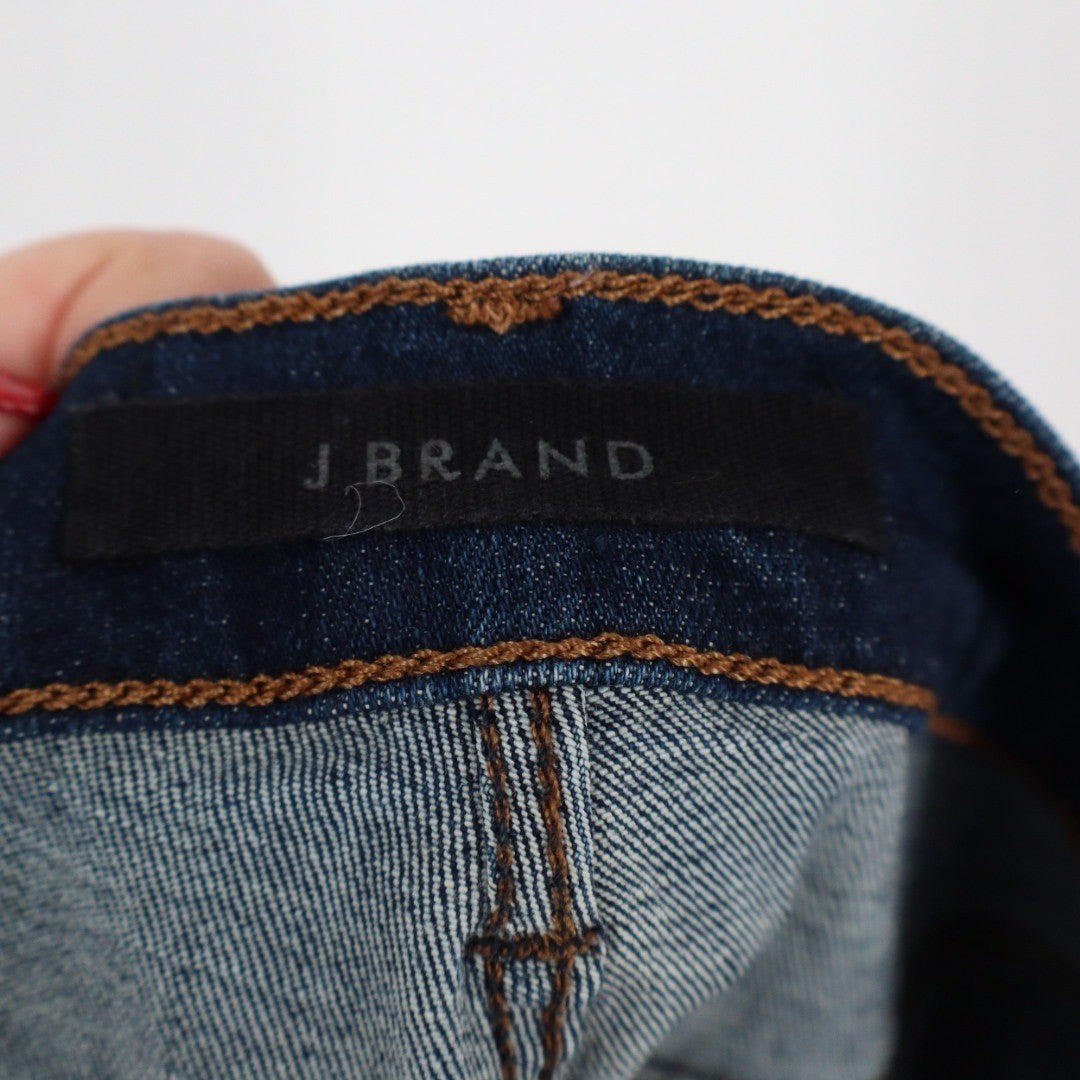 J Brand Skinny Jeans Dark Wash Women Size 31 Cotton Blend Stretch Denim