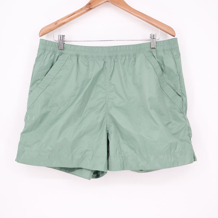 Under Armour Womens Unstoppable Utility Shorts Sage Green Size L NWT