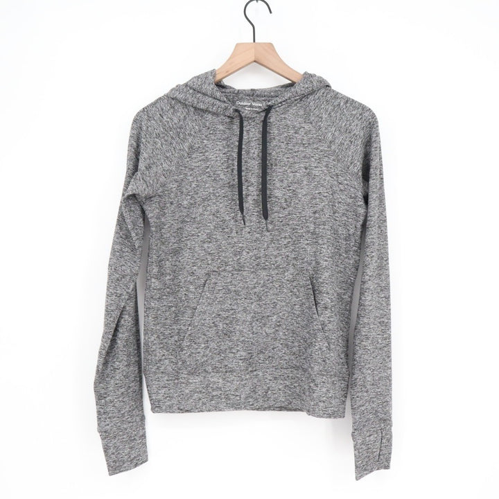 Outdoor Voices Cloudknit Hoodie Women's Small Heather Gray Space Dye Stretch