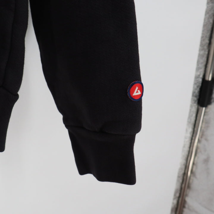 American Giant Sweatshirt Mens Small Black Crew Neck Cotton Long Sleeve Ribbed