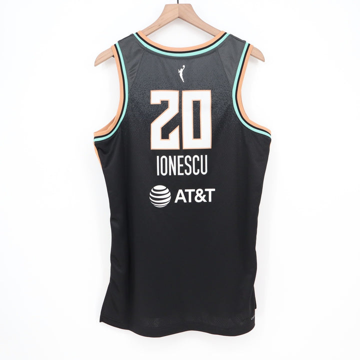 Nike New York Liberty Sabrina Ionescu 20 Explorer Edition Jersey Womens M Black
