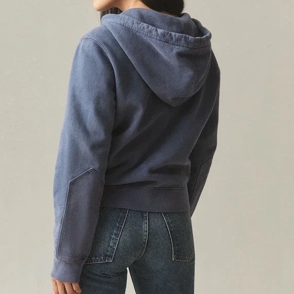 American Giant Women's Vintage Wash Relaxed Classic Full Zip 2.0 Size S
