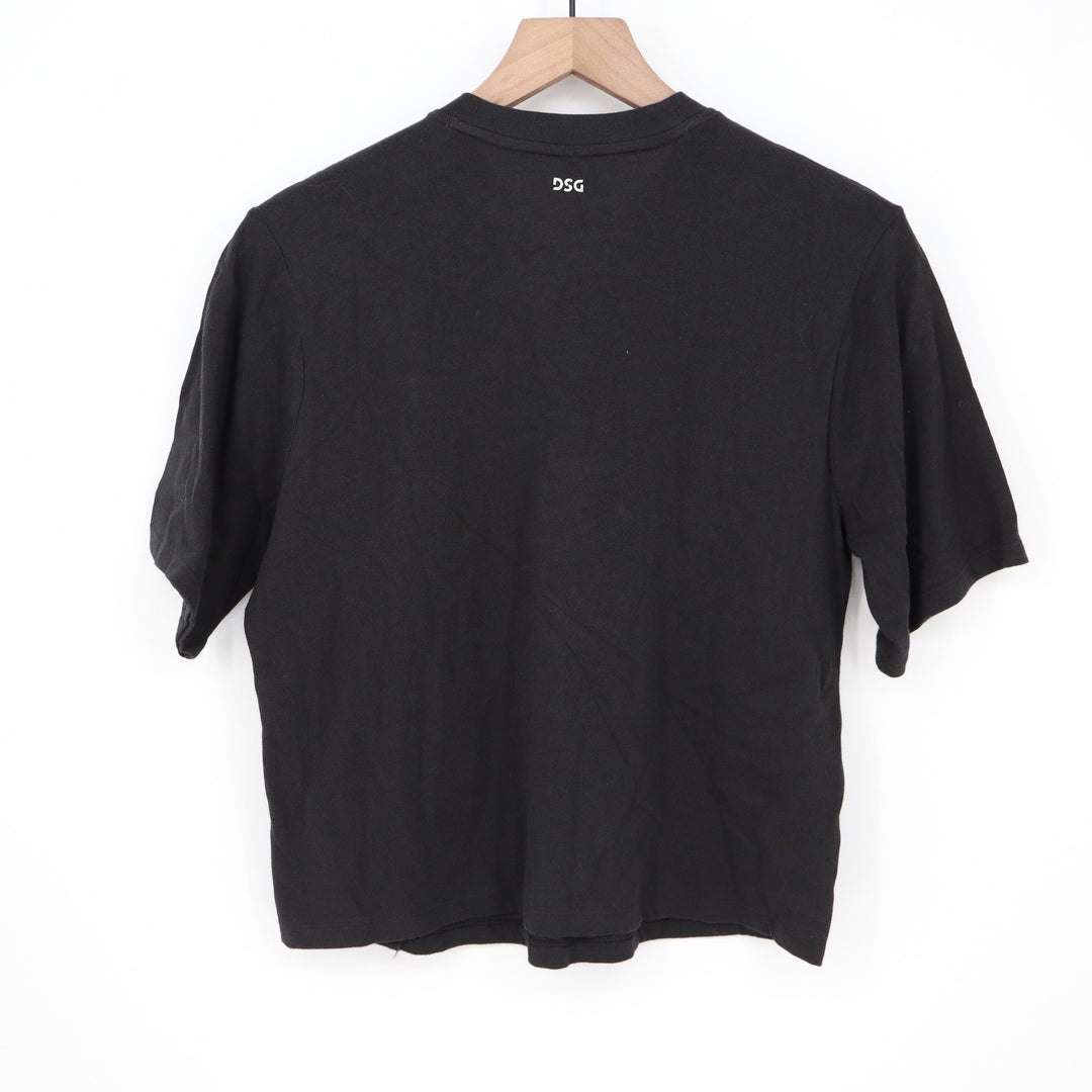 DSG Harlem New York Basketball Graphic Tee Black Short Sleeve Kids Size M 10-12