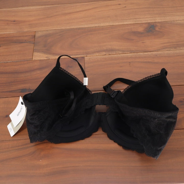 Calvin Klein Demi Lift Multiway T-Shirt Bra Womens 40B Black Stretch Lace Trim