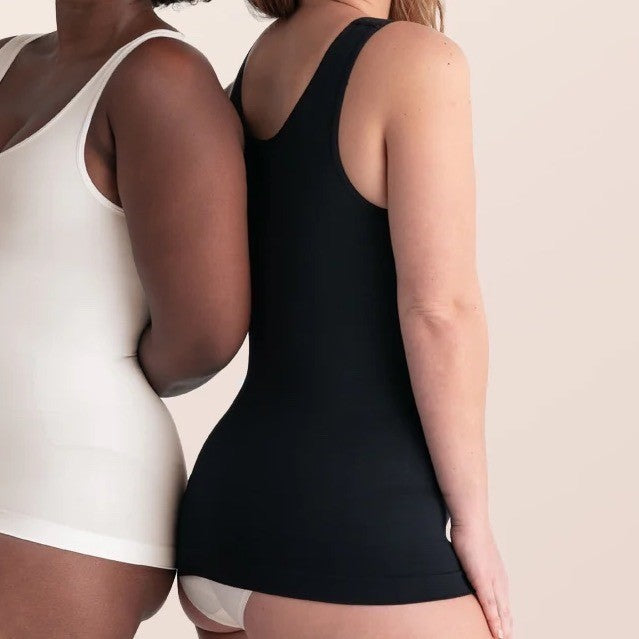 Shopermint Essentials All Day Every Day Tank Cami Black Smoothing Shaping L