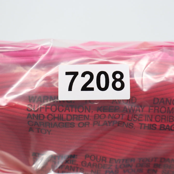 Naked Wardrobe Pink Red Colorblock Ribbed Midi Bodycon Dress XS