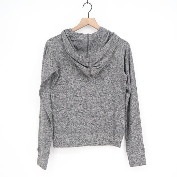 Outdoor Voices Cloudknit Hoodie Women's Small Heather Gray Space Dye Stretch