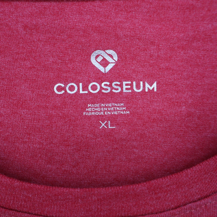 Colosseum MIT Engineers Red Heathered Graphic T-Shirt XL NCAA