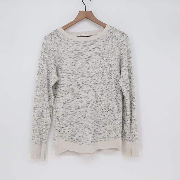 Threads 4 Thought Sweatshirt Women's S Cream Space Dye Raglan Excellent