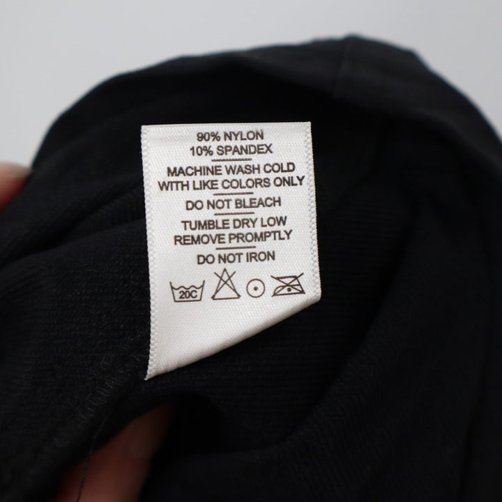 American Giant Chino Shorts Mens 34Wx7L Black Nylon Flat Front Slash Pockets