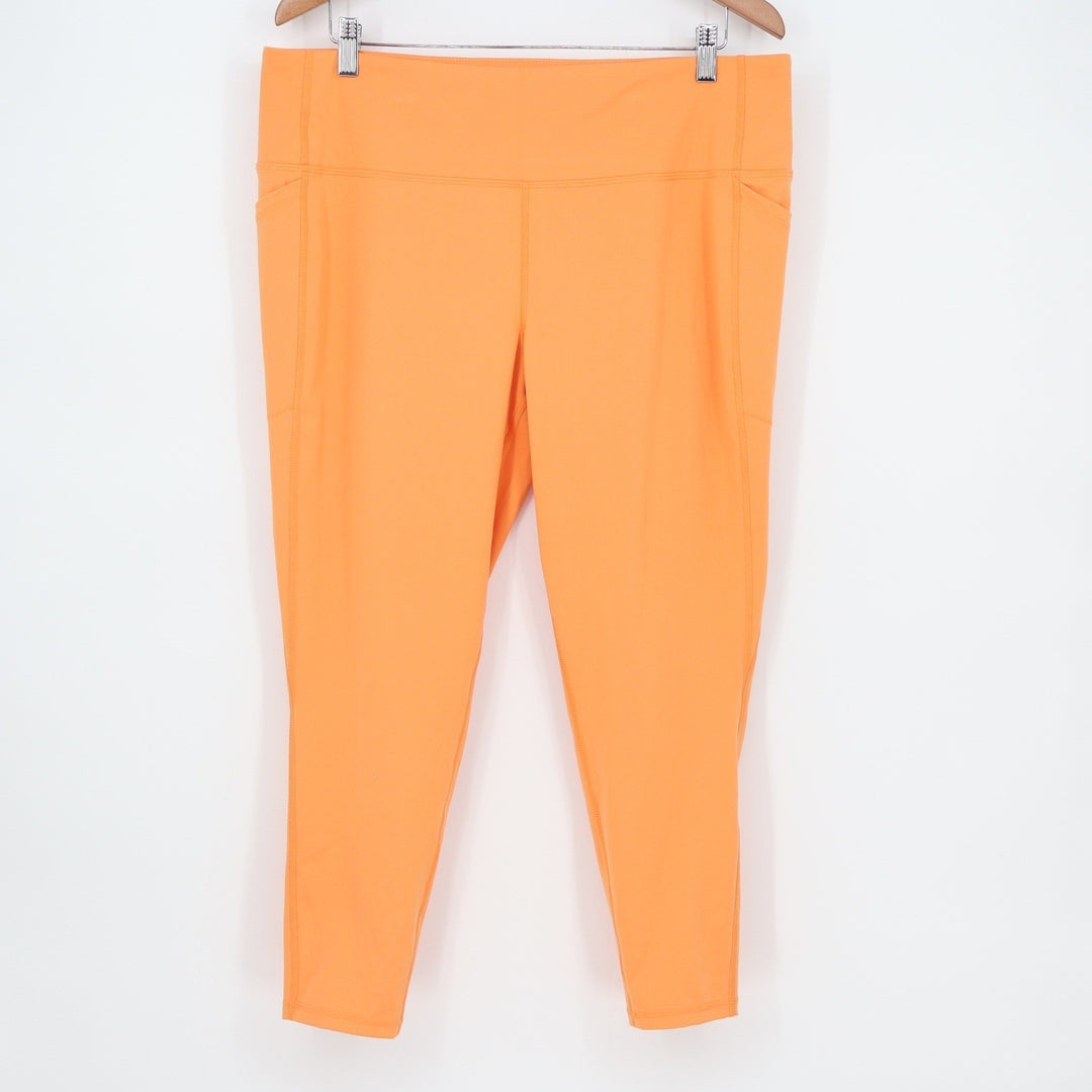 DSG Momentum 7/8 Leggings Womens XXL Vintage Orange High Rise Activewear