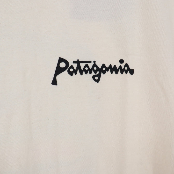 Patagonia T-Shirt Mens XXL Aquatic Action Organic Undyed Natural Graphic NEW