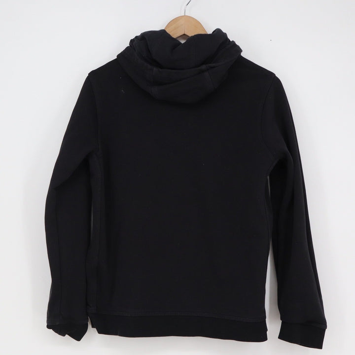 Nike Boys XL Black Hoodie Pullover Neon Green Logo Swoosh Sweatshirt