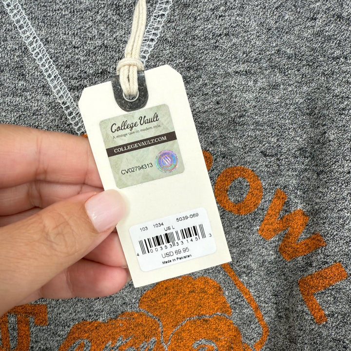 Tailgate Tennessee Volunteers Cotton Bowl Gray Sweatshirt Mens Size L