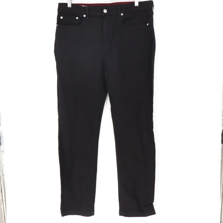 American Giant Roughneck Jeans Men 34x30 Black Canvas Cotton Mid Rise Skinny Leg