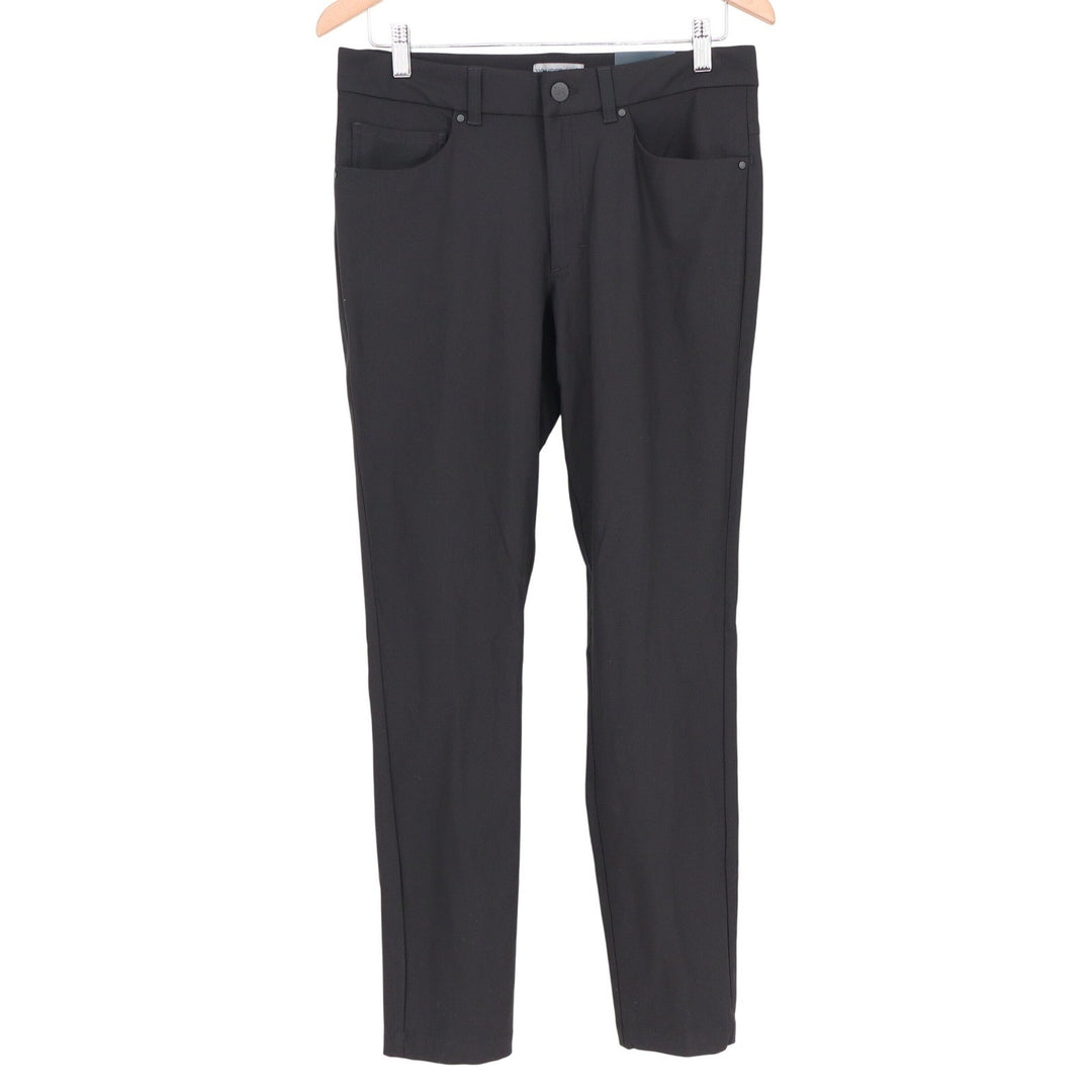 VRST Mens Limitless 5-Pocket Skinny Pants Pure Black 31x32 Stretch Golf Travel