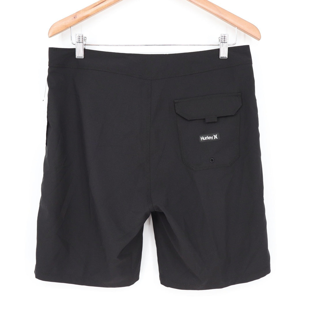 Hurley Mens One and Only Solid 20" Board Shorts Black Size 30