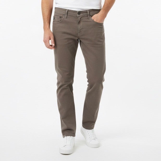AG Adriano Goldschmied The Matchbox Slim Straight Pants Taupe Men Size 32