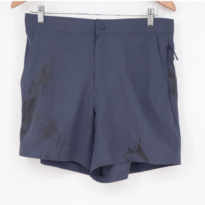 VRST Mens Resort Short Indigo Blue Graphic Print Quick Dry UPF 50+ Size M NEW