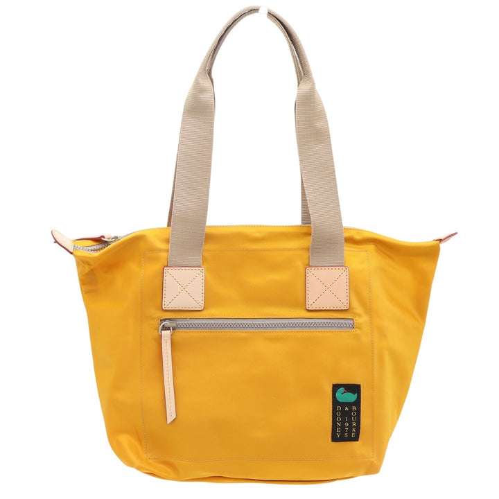 Dooney & Bourke Tote Womens OS YLVC Yellow Front Zip Nylon NEW