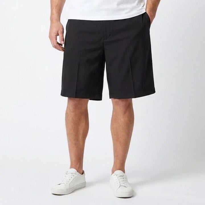 Walter Hagen Mens Big & Tall Hagen Golf Shorts Black Size 50